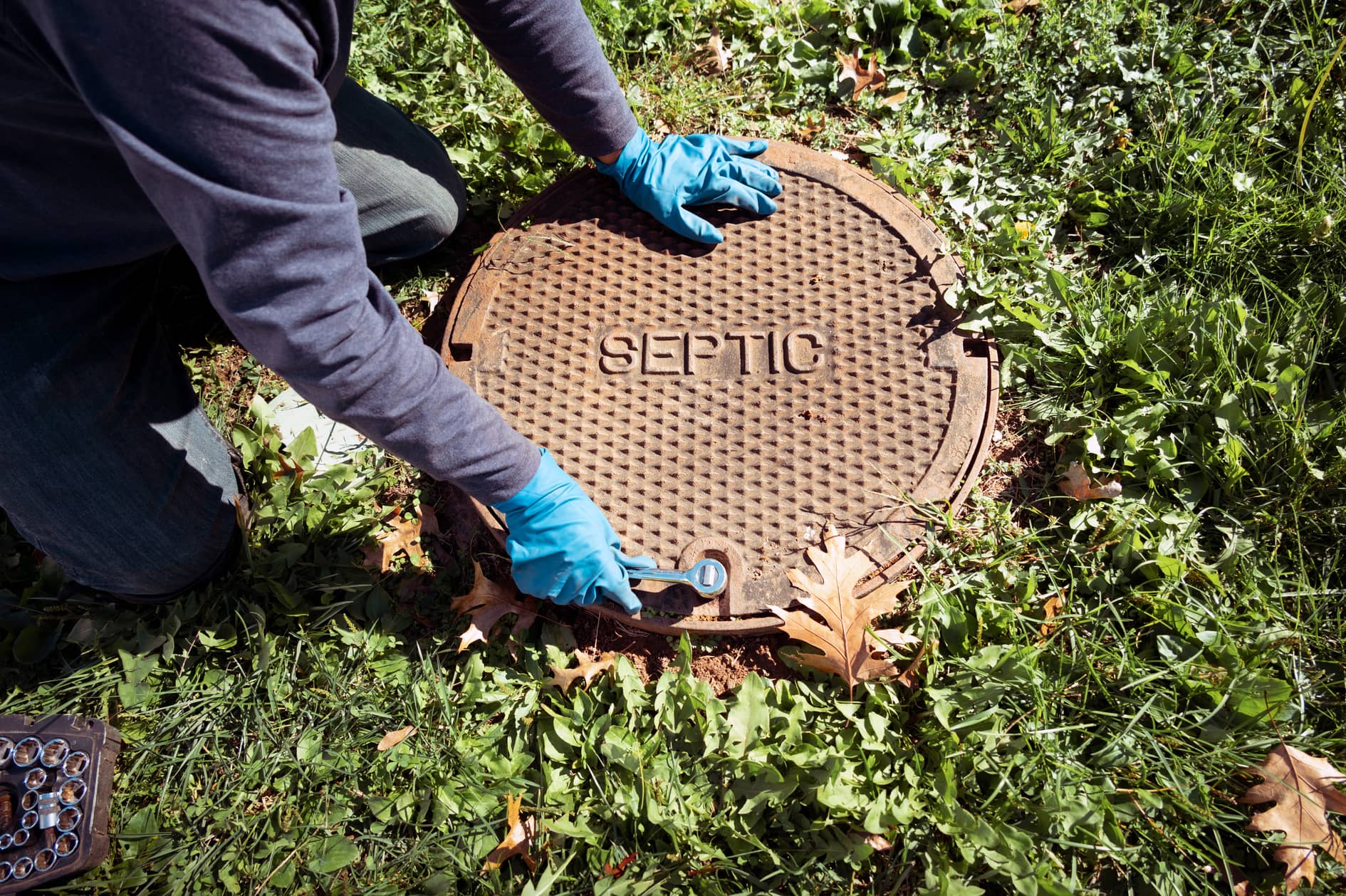 Always get your septic tank drained.