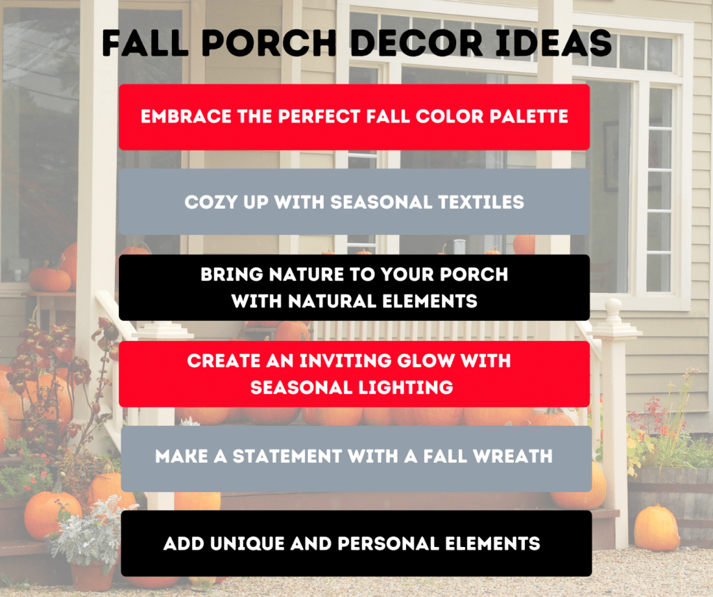 Fall Porch Decor Ideas to Enhance Your Home’s Curb Appeal - Bentley ...