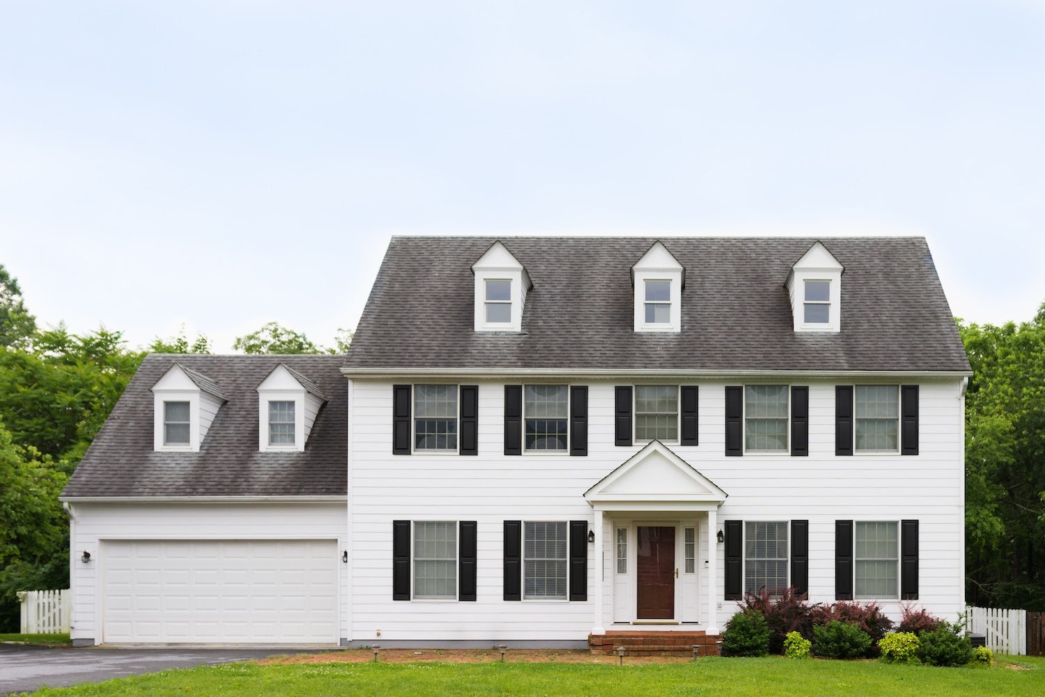 White colonial home inspection Bristol VA